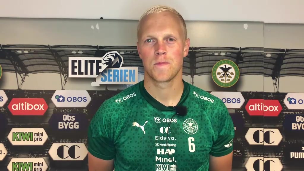 John Olav Norheim før Brann-kampen på Briskeby